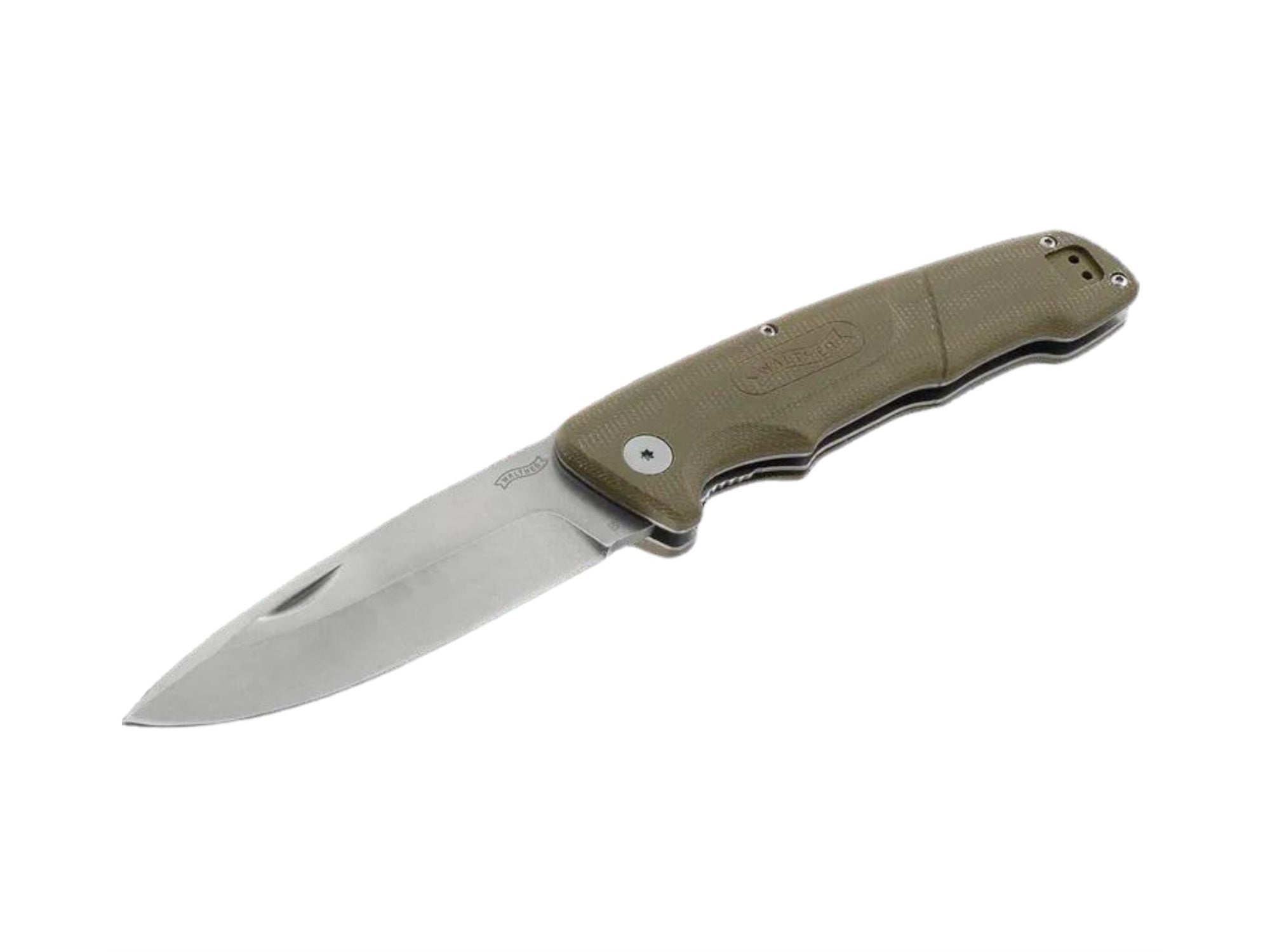 Walther GNK 1 Folding Knife D2 Steel 10.7cm - Green
