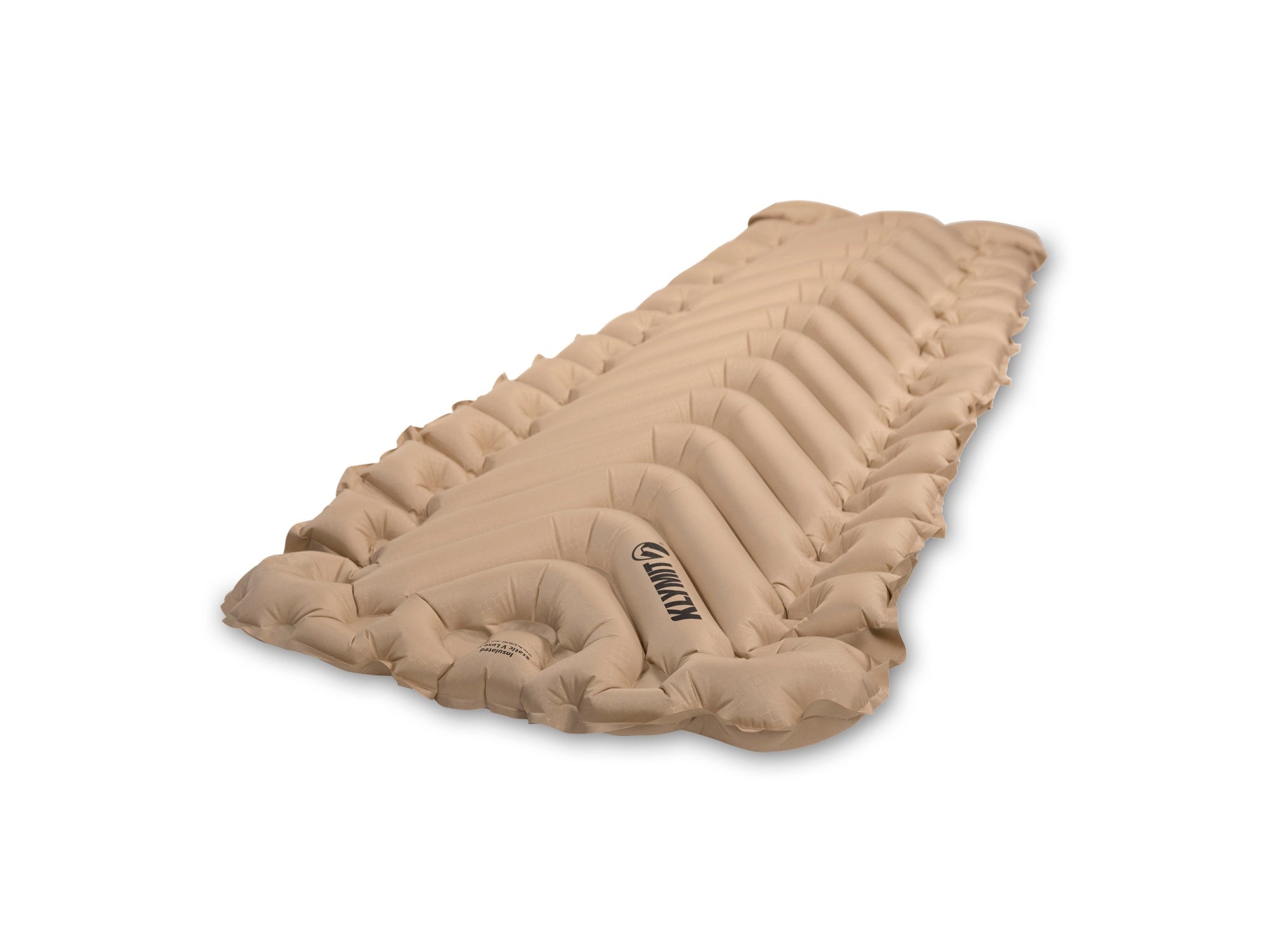 Klymit Insulated Static V Luxe SL Sleeping Pad: Tan