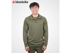 Manitoba Pursuit Long Sleeve Cool & Dry Top V2 Olive