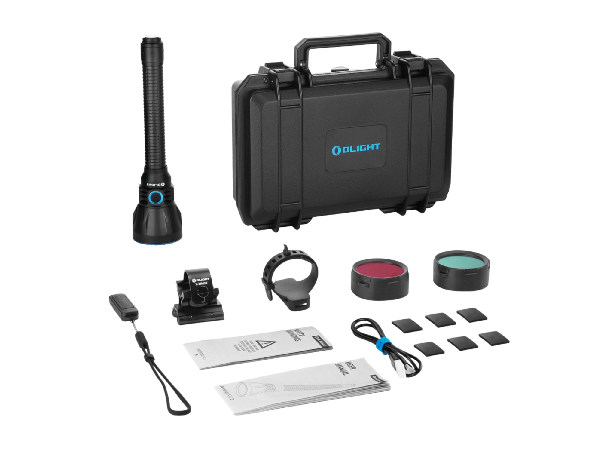 Olight Javelot Turbo 2 Torch Kit 1800 lumens 1500m Beam Distance