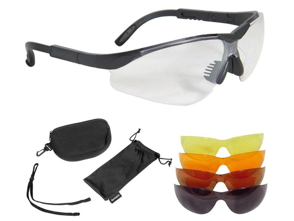 Radians Sunglass/Protective 5 Lens Glasses Kit