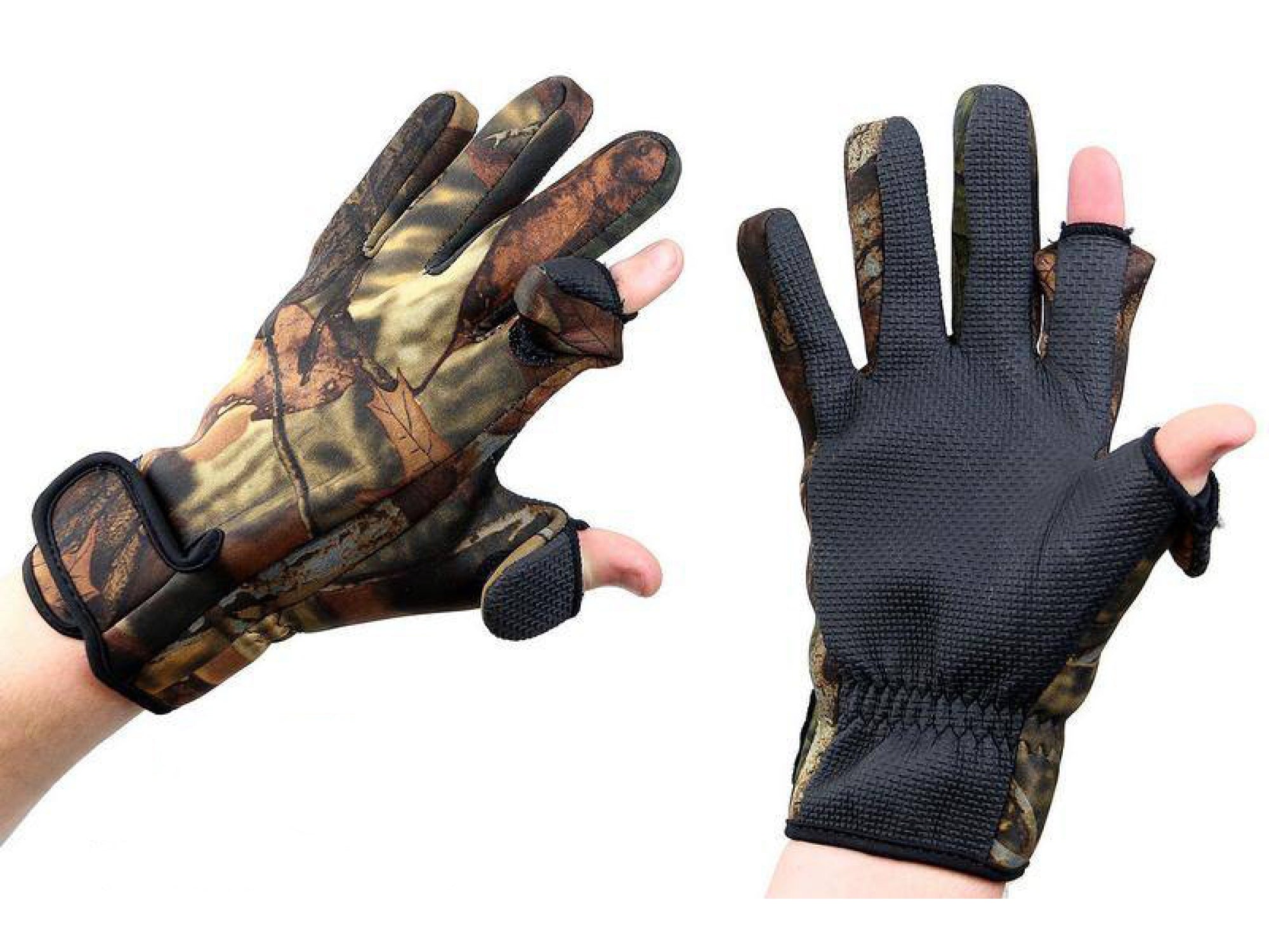 Outdoor Outfitters Shooters Gloves Camo * Choose Size*
