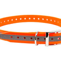 Outdoor Outfitters Dog Collar Hi-Viz Orange with Reflector Strip