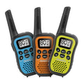 Uniden UH45-3 UHF CB Handheld Radio Pack | Blue, Orange & Yellow