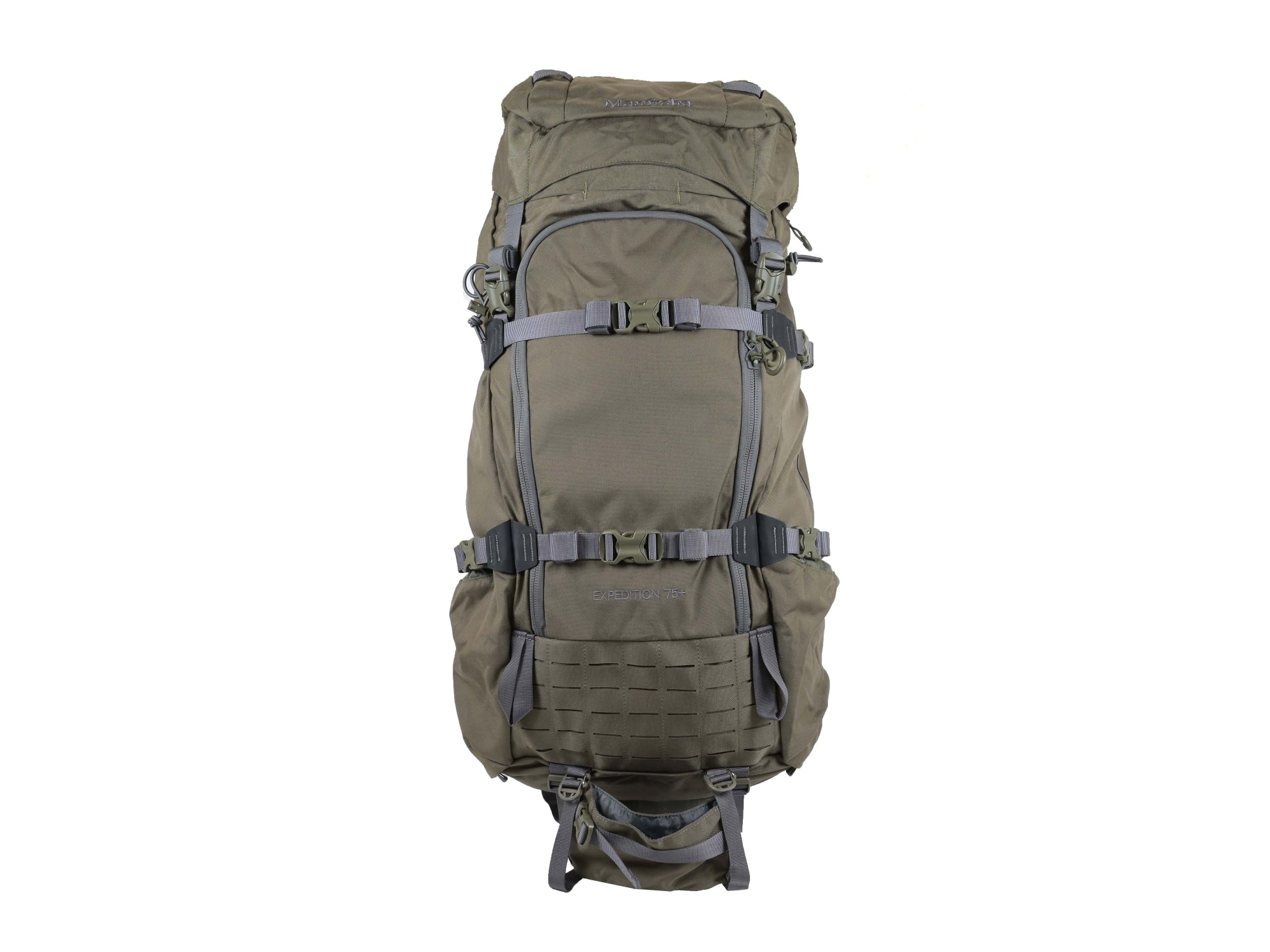 Manitoba Expedition Olive 75L+ Carbon Frame Pack