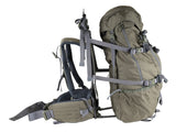 Manitoba Expedition Olive 75L+ Carbon Frame Pack