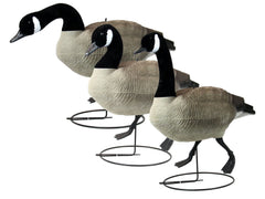 Game On Canada Goose Full Body Flocked Decoys: 6-Pack