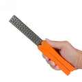 Outdoor Outfitter Folding Diamond Sharpener Double Sided - Orange