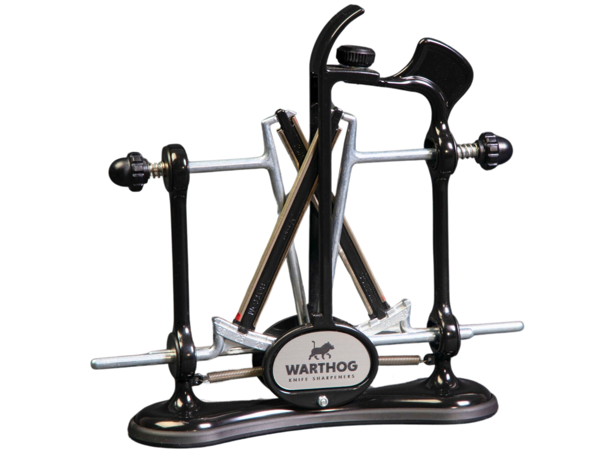 Warthog V-Sharp A4 Sharpener | Rubber Base with Black Finish