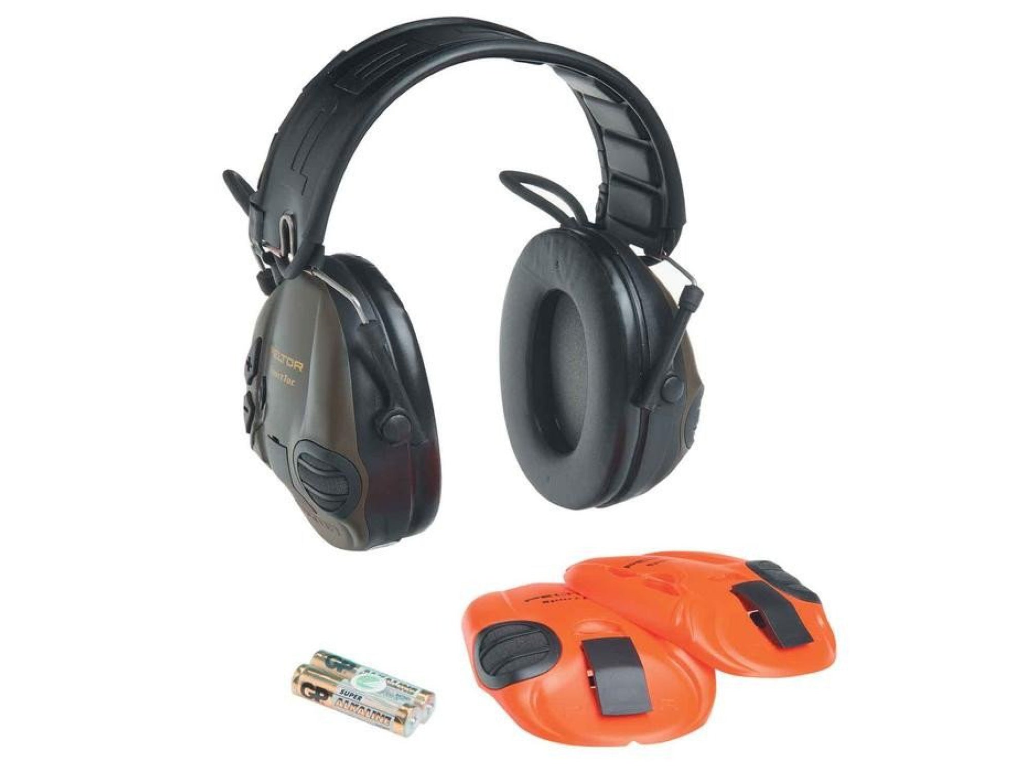 3M Peltor SportTac Earmuffs 24dB | Electronic Hearing Protection