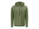Swazi Brocco Hooded Fleece Shirt with 1/2 Zip