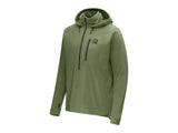 Swazi Brocco Hooded Fleece Shirt with 1/2 Zip