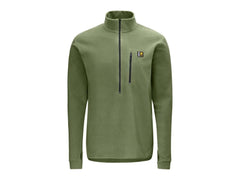 Swazi Micro Long Sleeve Fleece Shirt with 1/2 Zip - Ranger