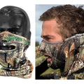 Stretch Fit Forest Camo Half Mask
