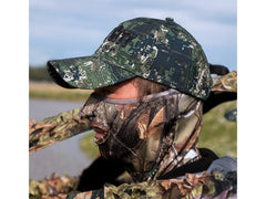 Stretch Fit Forest Camo Half Mask