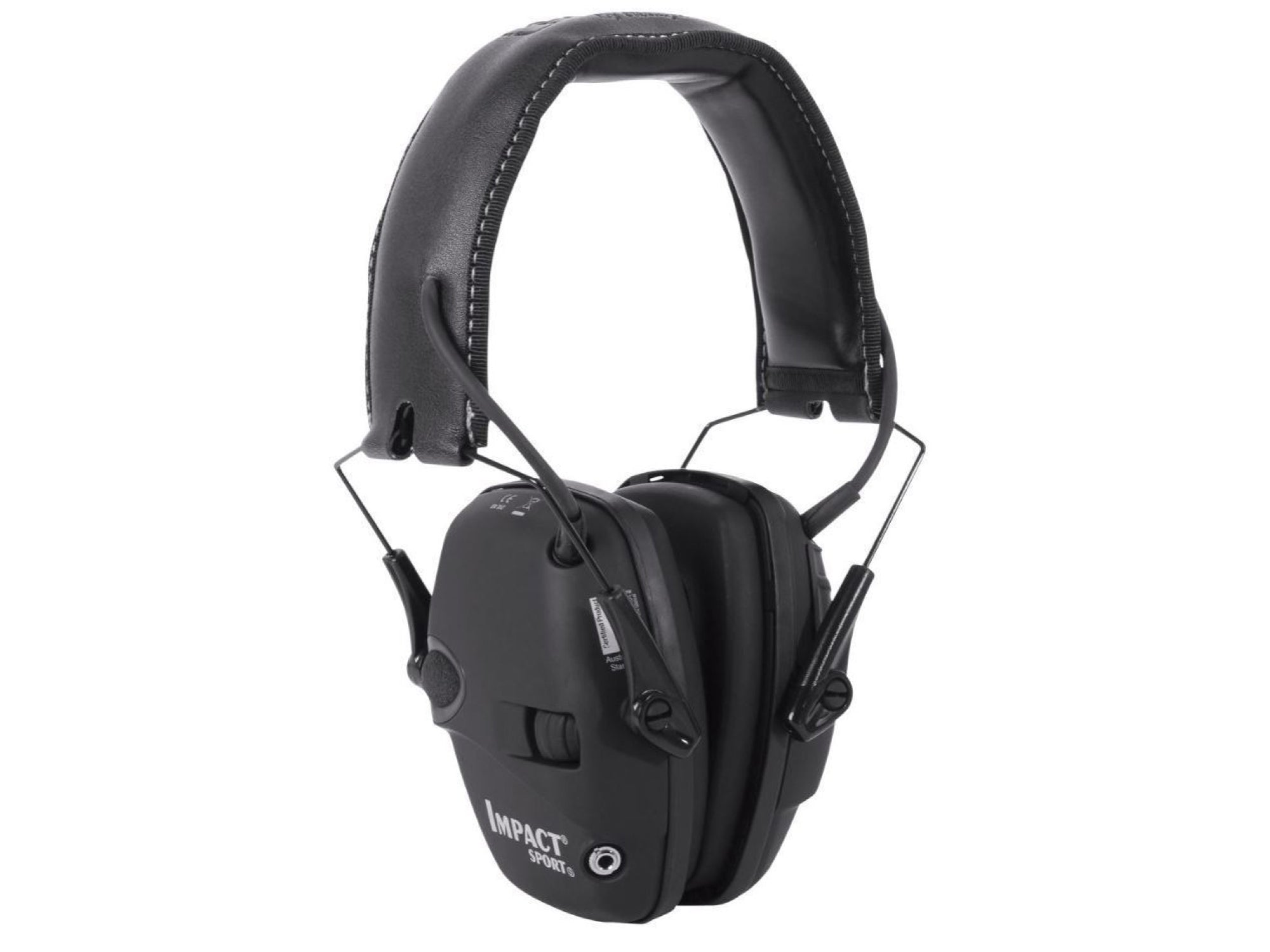 Howard Leight Impact Sport Electronic Earmuffs 22dB NRR - Black