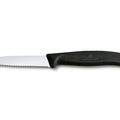 Victorinox Swiss Classic 8cm Black Pairing Knife | Cerated Edge