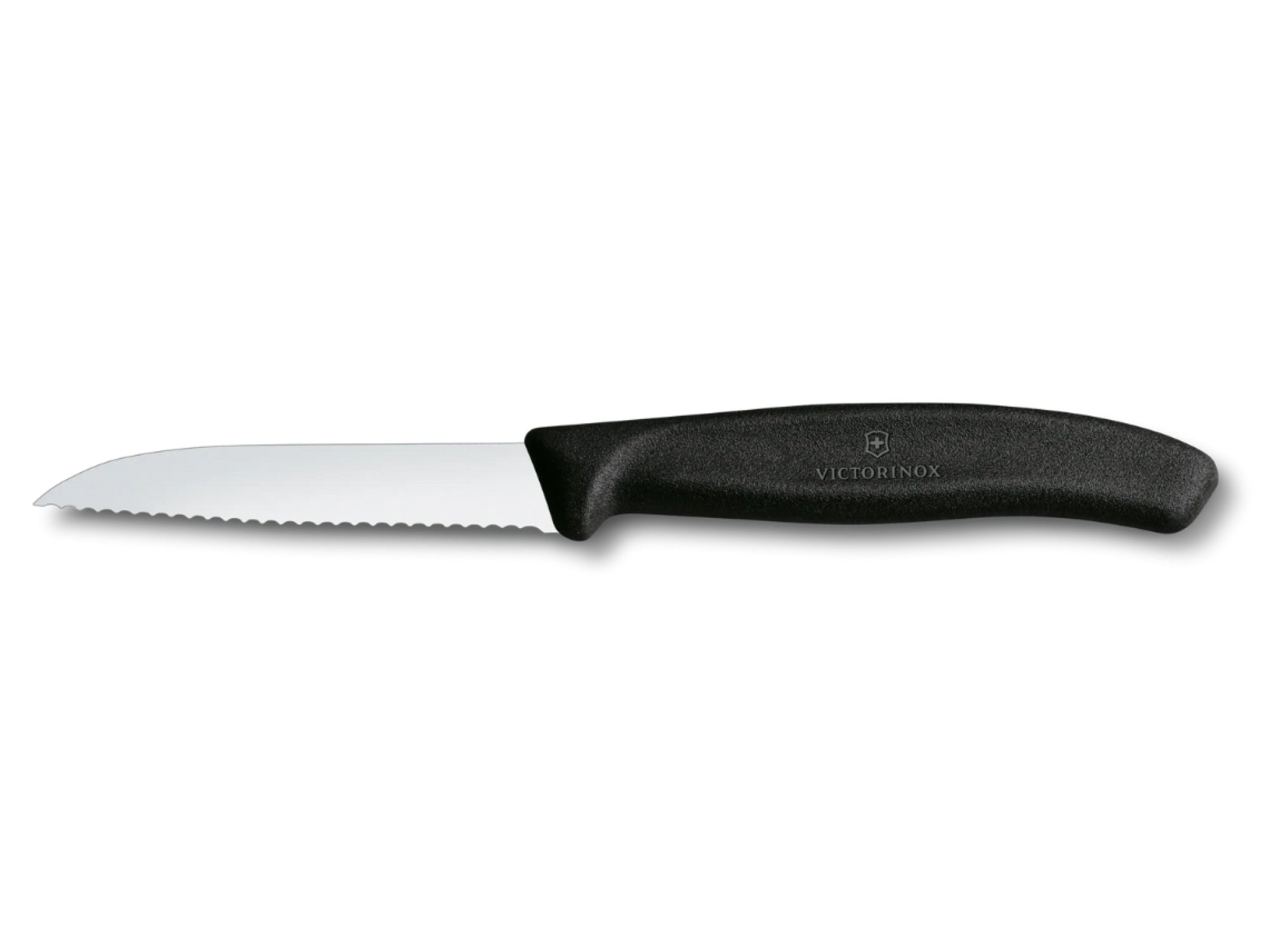 Victorinox Swiss Classic 8cm Black Pairing Knife | Cerated Edge