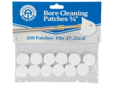 Accu-Tech Bore Cleaning Patches 17 - 22 Cal