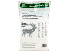 Outdoor Outfitters Mutton Cloth Quarter Bags: 4-Pack
