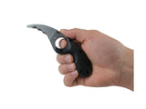 CRKT Kommer Bear Claw Veff Serrated Fixed Knife | Black