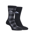 Storm Bloc Mens Thermal Boot Socks 6-11 | Black 2 Pack