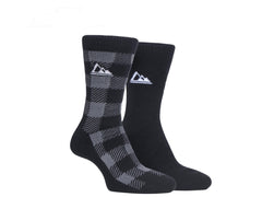 Storm Bloc Mens Thermal Boot Socks 6-11 | Black 2 Pack