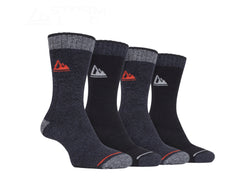 Storm Bloc Mens Perform Boot Socks 6-11 | Amber 4 pack