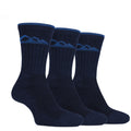 Storm Bloc Mens Luxury Heavy Cushion Boot Socks | Blue 3 Pack
