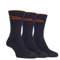 Storm Bloc Mens Luxury Heavy Cushion Boot Socks | Amber 3 Pack