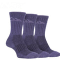 Storm Bloc Womens Luxury Heavy Cushion Boot Socks | Purple 3 Pack