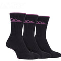 Storm Bloc Womens Luxury Heavy Cushion Boot Socks | Black 3 Pack