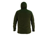 Swazi Brocco Hooded Long Sleeve Fleece Shirt Olive