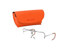 DE.LA.RO. Glasses Frame With Case (Without Lenses)