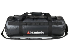 Manitoba 45L Gear Bag - Waterproof Travel Backpack/Duffle Bag | Black