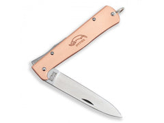 Mercator Knife Copper Folding 9cm Blade With Clip