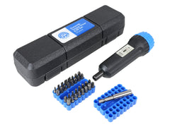 Accutech Torque Driver/Wrench | 32-Piece Bit Set