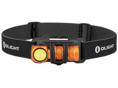 Olight Perun 2 Mini Rechargeable Torch/Headlamp 180° Lighting Orange 1100 Lumens