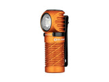 Olight Perun 2 Mini Rechargeable Torch/Headlamp 180° Lighting Orange 1100 Lumens