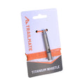 Trailmate Titanium Safety Whistle 6g with Reflective Lanyard