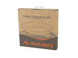Trailmate Titanium Meal Plate *62 Grams Weight!