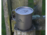Trailmate Titanium Mug 450ml *64 Grams Weight!