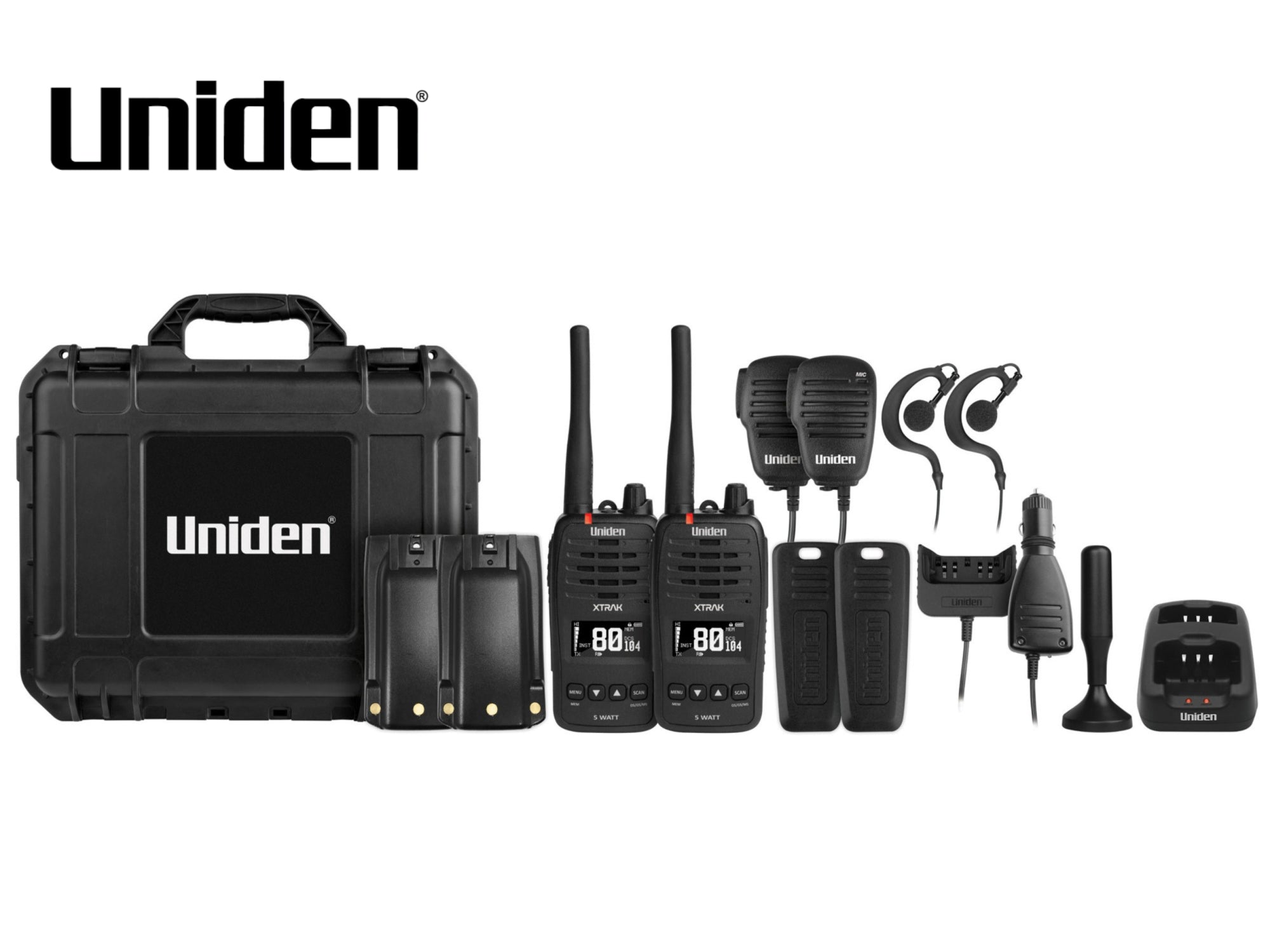Uniden Two Way Radio Xtrak 50-2TP