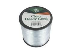 Game On Clear Decoy Cord 150m Roll