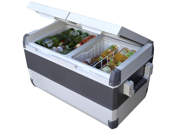 Frozen Dual Zone 12V Portable Fridge/Freezer 75L