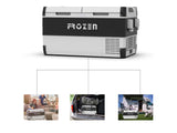 Frozen Dual Zone 12V Portable Fridge/Freezer 75L