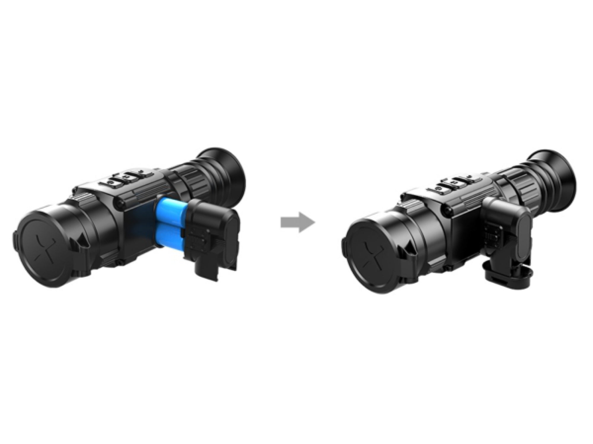 InfiRay Extended Battery Compartment (SAIM)