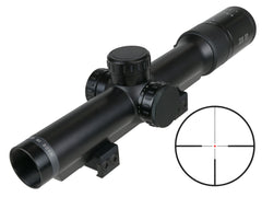 Minox ZE-5i 1-5x24 Scope Dovetail Rail #4 German Illuminated Reticle