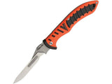 Havalon Folding Knife Piranta Forge Orange Stainless Set