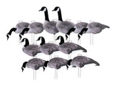 Game On Canadian Geese 2D Silhouette Decoys x12